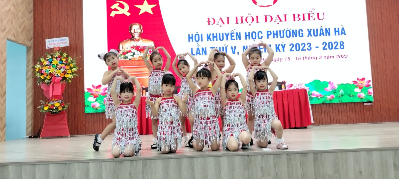 VĂN NGHỆ CHÀO MỪNG ĐẠI HỘI ĐẠI BIỂU HỘI KHUYẾN HỌC PHƯỜNG XUÂN HÀ NHIỆM KỲ NĂM 2023-2028